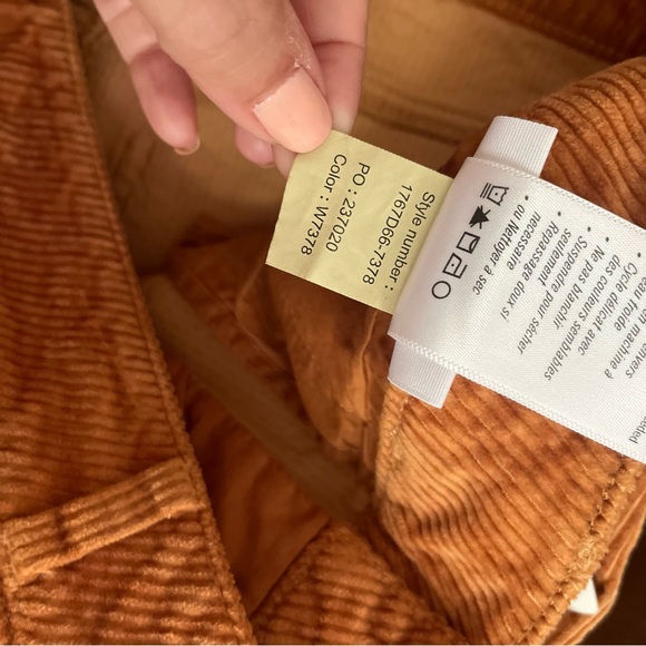 PAIGE Corduroy Pants 29 - Picture 3 of 7